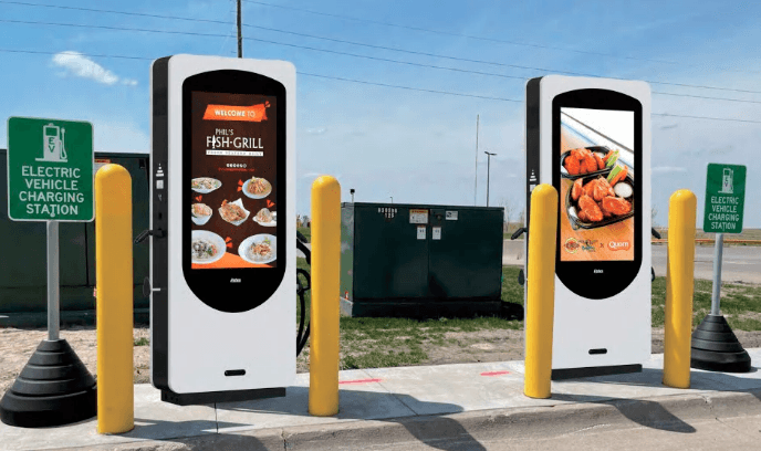 EV Charging Kiosk — primjena u prostoru 1