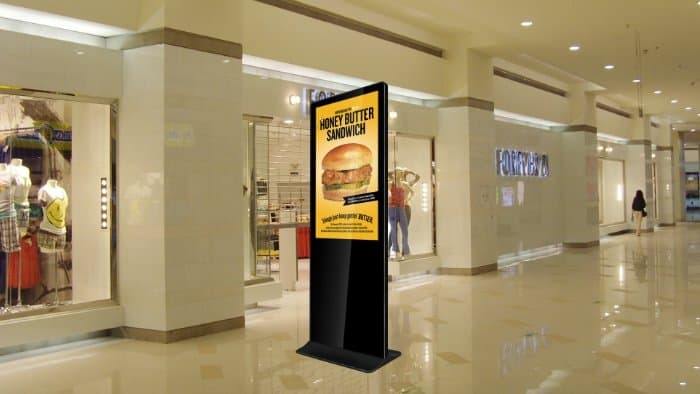 Free Standing Kiosk — primjena u prostoru 1