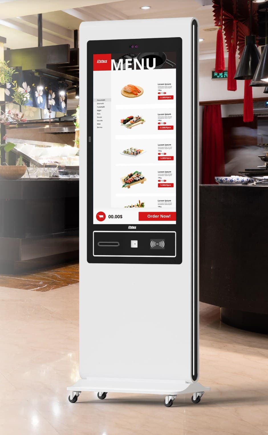 43" Freestanding Interactive Kiosk — primjena u prostoru 1