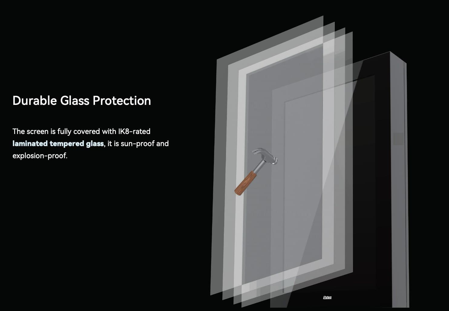 75" Single-Sided Outdoor Android — primjena u prostoru 2